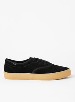 Buy Passiph Suede Sneakers Black in Saudi Arabia