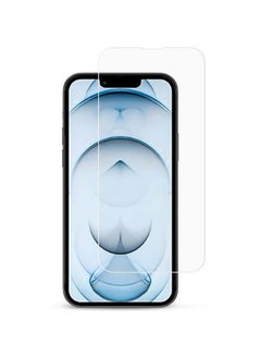 Buy Tempered Glass Screen Protector For  iPhone 13 Clear in UAE