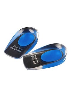 Buy Silicon Gel Heel Cushion Insoles Relieve Foot Pain Shoe Pad High Heel Inserts,Size L in Egypt
