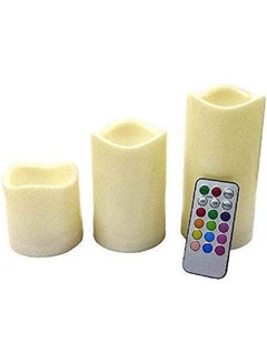 Buy Candels LED with Remote Control White 280grams in Egypt