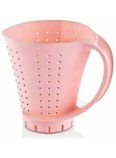 Buy Plastic Cup Shaped Rice Strainer Pink 80g in Egypt