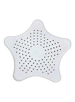 Buy Kitchen Tub Drain Protector Star Shape Soft Silicone Household Sink Strainer Hair Catcher Shower Drain Cover Silver in Egypt