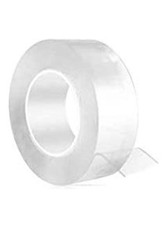 Buy Seamless Magic Tape Multipurpose Nano Grip Tape Reusable Traceless Tape Removable Washable Double Sided Sticky Strips Paste Items White in Egypt