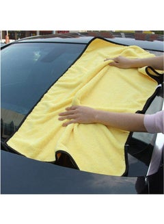 Buy Size Microfiber Car Cleaning Towel Cloth Multifunctional Wash Washing Drying Cloths in UAE