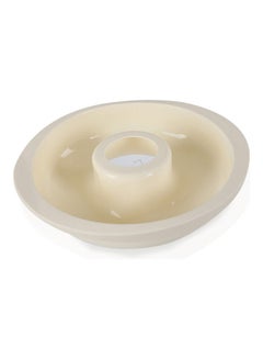 اشتري Cream Ring Cake Mould Cream 27.5 x 25.5 x 5.5cm في الامارات