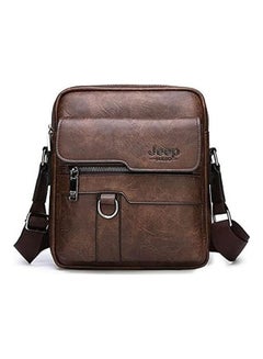 Buy Leather Cross Body Bag Brown in Egypt