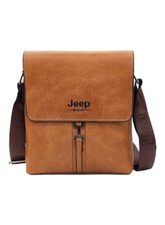 Buy Leather Cross Body Bag Brown in Egypt