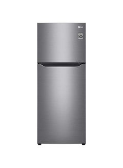 Buy Top Freezer Refrigerator  Platinum Silver Smart Inverter Compressor Multi Air Flow Smart Diagnosis 0.0 W GR-C345SLBB Silver in UAE