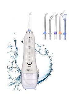 Buy Portable Electric Dental Water Flosser White in Saudi Arabia