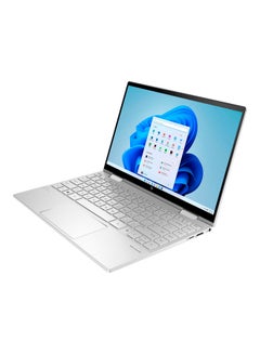 Buy Envy x360 Laptop With 13.3-inch Touch Full HD Display / Core i7 11th Generation / 8Gb Ram /  512Gb SSD / Intel IRIS Xe / Windows10 /International Version English Silver in UAE