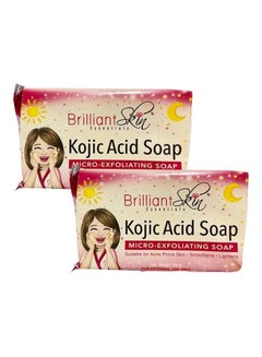 Buy 2-Piece Kojic Acid Micro-Exfoliating Soap 2 X 135grams in UAE