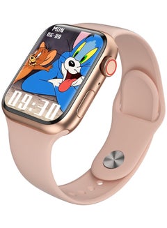 Buy Smart Watch for Android and iOS Phones Compatible with Apple iPhone, Samsung Pink in Saudi Arabia