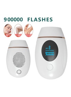 Buy IPL Laser Epilator Hair Removal Machine With Glasses And Scraper White 129  x  82  x  47ml in UAE