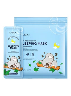 Buy 15-Sachet Skin Rejuvenation Sleeping Face Mask White 45grams in Saudi Arabia