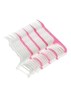 Buy Dental Floss Interdental Brush Teeth Stick Toothpicks Floss Multicolour in Egypt