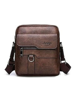 Buy Leather Cross Body Bag brown in Egypt