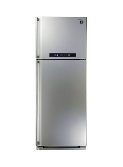Buy Double Door Refrigerator SJ58CSL Silver in Egypt