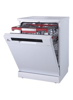 Buy Dishwasher 7 programs 15 place 3 baskets 2 Years Warranty 15 L 2100 W EVDW-153HW White in UAE