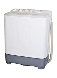 Buy Twin Tub Metal Washing Machine SGW 80 White/Grey in UAE