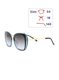 Buy Women's Full Rim Polarized Butterfly Shape UV Protection Sunglasses - Lens Size: 54 mm - Black / Purple in Saudi Arabia