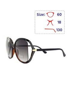 Buy Women's Full Rim Polarized Butterfly Shape UV Protection Sunglasses - Lens Size: 60 mm - Black / Grey in Saudi Arabia