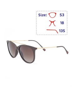 اشتري Uv Protection Oval Frame Sunglass With Gift Box في السعودية