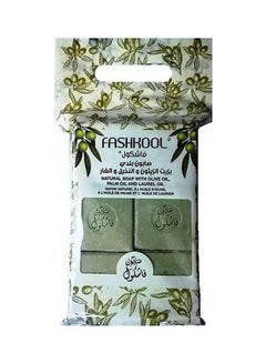 اشتري Natural Soap With Olive Oil 6 Pcs Multicolour 150grams في مصر