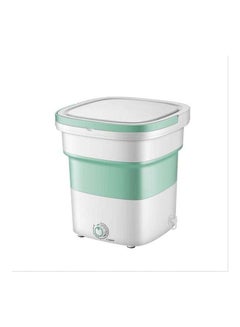 Buy Portable Mini Folding Washing Machine 135.0 W 2152005 Green/White in UAE