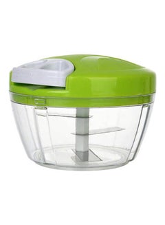 Buy Manual Food Chopper, Hommini Powerful Handheld Shredder And Speedy Chopper Green in Egypt