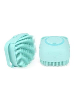 اشتري A Silicone Shower Brush With A Soap Dispenser Multicolour 74grams في مصر