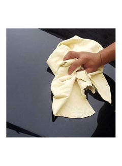 اشتري Clean Cham Super Towel For Cleaning Cars And All Surfaces And Polishes Clean Cham Synthetic Chamois Cloth في مصر