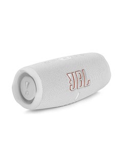 Buy Charge 5 Portable Bluetooth Speaker Splash Proof White in Saudi Arabia