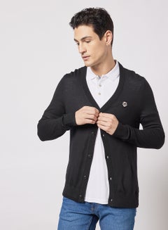 Buy Stepney Core Cardigan Black in UAE