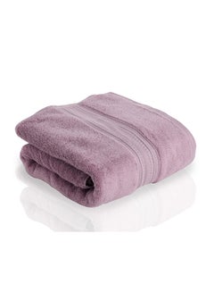 Buy Breathable Bath Sheet Lavender 160x80cm in UAE