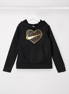 Buy Baby Girls NKG Graphic Hoodie Black in Saudi Arabia