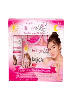 Buy Brilliant Skin Rejuvenating Facial Set Clear in UAE