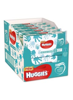 Buy 56-Piece Baby Wet Wipes, Pack Of 10 in UAE