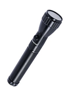 Buy Rechargeable LED Flashlight Black 14.5cm in UAE