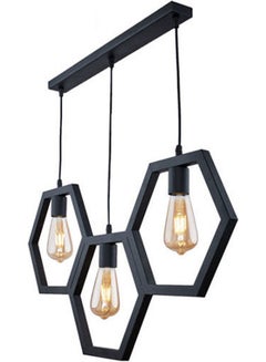 اشتري Modern Ceiling Lamp أسود 60X60سم في مصر