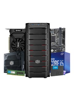 اشتري Intel Core I5-10400F Processor + Palit Gtx 1050Ti Storm X 4Gb Gpu – Ready Pc Black في الامارات