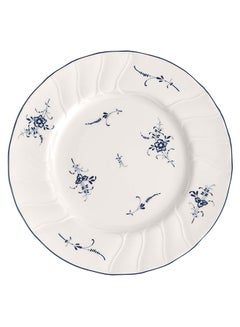 اشتري 6-Piece Old Luxembourg Breakfast Plate Set White/Blue 21cm في الامارات