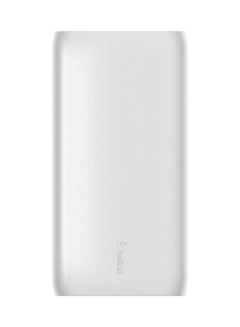 Buy 20000.0 mAh Dual-USB Type-C Power Bank White in UAE