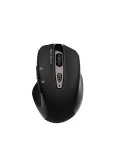 Buy 1600DPI Portable 2.4Ghz Precision Tracking EZGrip Ergonomic Mouse with 10m Range, Nano USB Receiver, Adjustable DPI Switch and 6 Programmable Buttons Black in Saudi Arabia