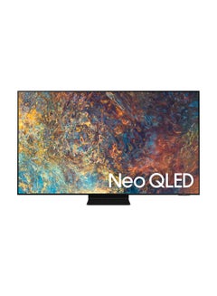 اشتري تلفزيون ذكي Neo QLED بشاشة مقاس 50 بوصة وجودة 4K طراز QN90A إصدار (2021) QA50QN90AAUXZN أسود في الامارات