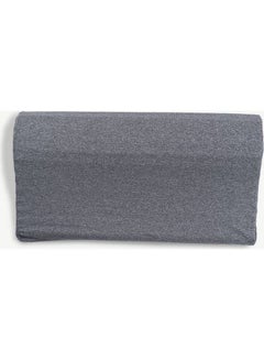 Buy Comfy Bamboo Memory Foam Pillow combination Charcoal 30x55cm in UAE