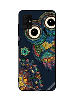 Buy Protective Case Cover For Samsung Galaxy A51 4G Floral Owl in UAE