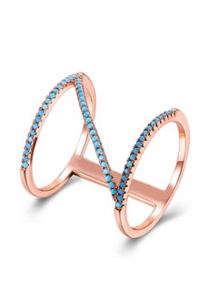 اشتري Fashionable Latest Shinny Simple Ring Gemr018B6 في الامارات