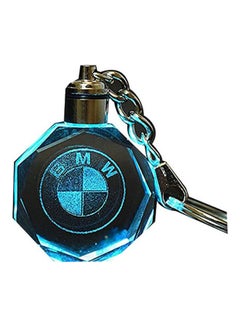Buy BMW Car Logo Keychain with changing color light key chain in Egypt