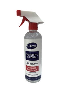 Buy Isopropyl Alcohol 70% Solution Antiseptic Disinfectant With Spray 480ml in UAE