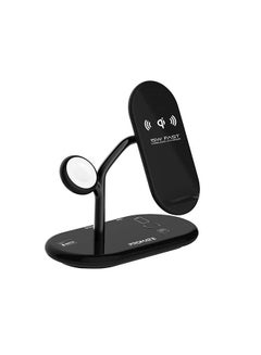 Buy 54W 4-in-1 High-Speed Wireless Charging Station Black in Saudi Arabia